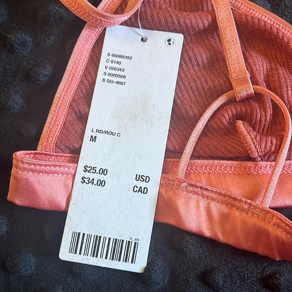 Urban Outfitters Coral Bralette - Picture 2 of 4